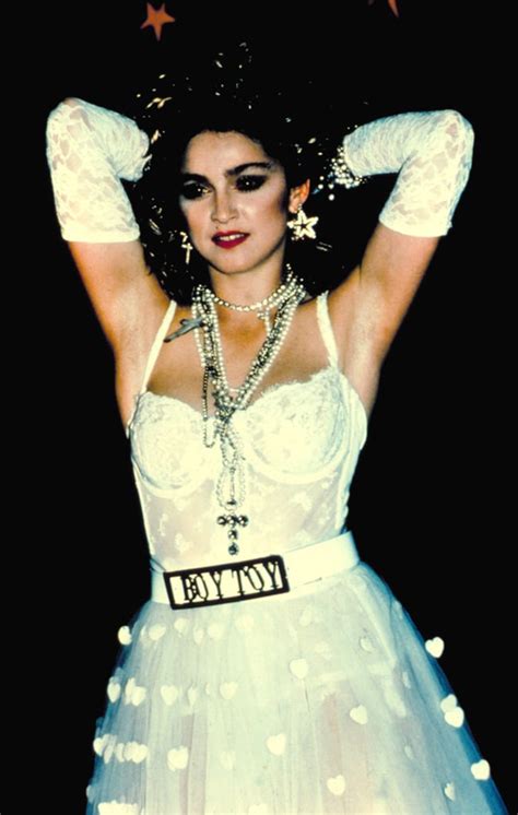 madonna pics 80s|madonna like a virgin outfit.